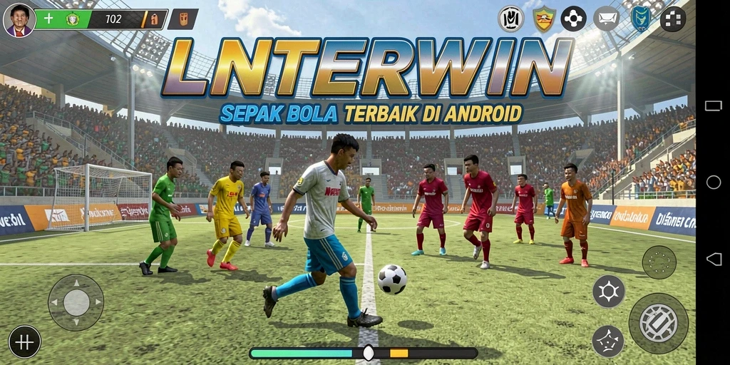 Tampilan gameplay LNTERWIN yang mendebarkan dan penuh aksi.