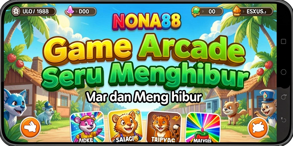 Gameplay NONA88 yang penuh warna dan menegangkan.