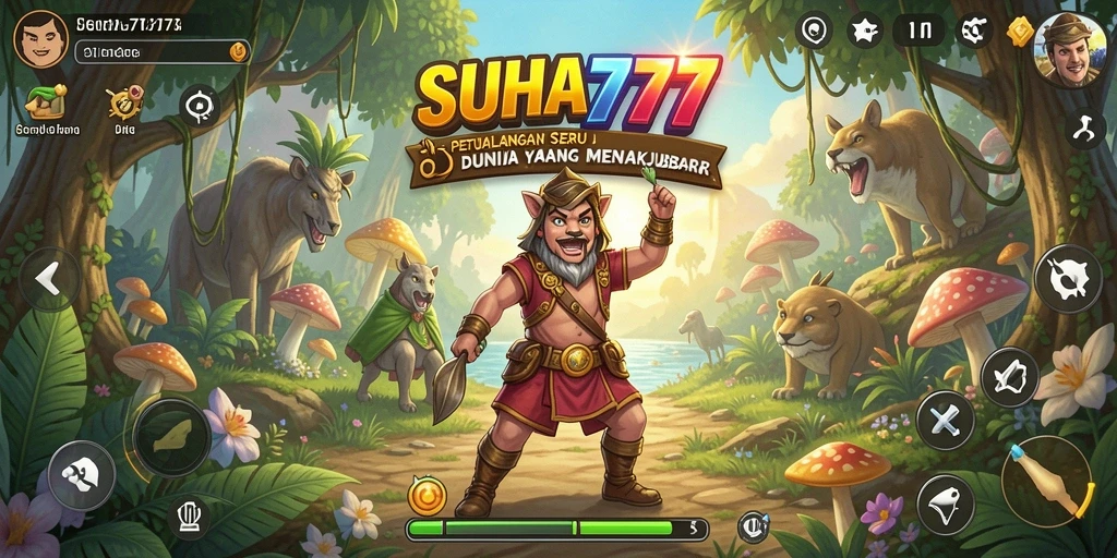 Tampilan gameplay menakjubkan dari SUHU777 yang penuh petualangan.