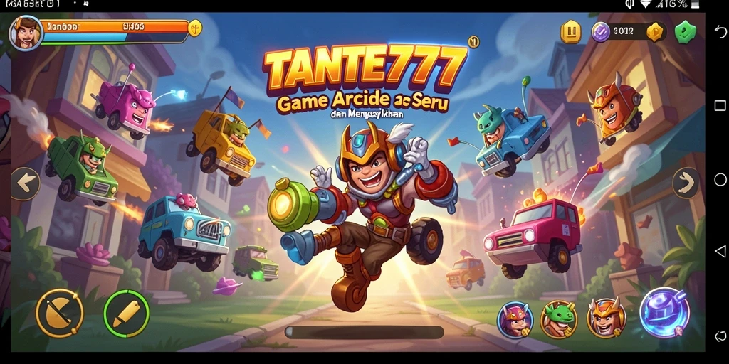 Screenshot gameplay TANTE777 menunjukkan aksi seru dalam permainan arcade.